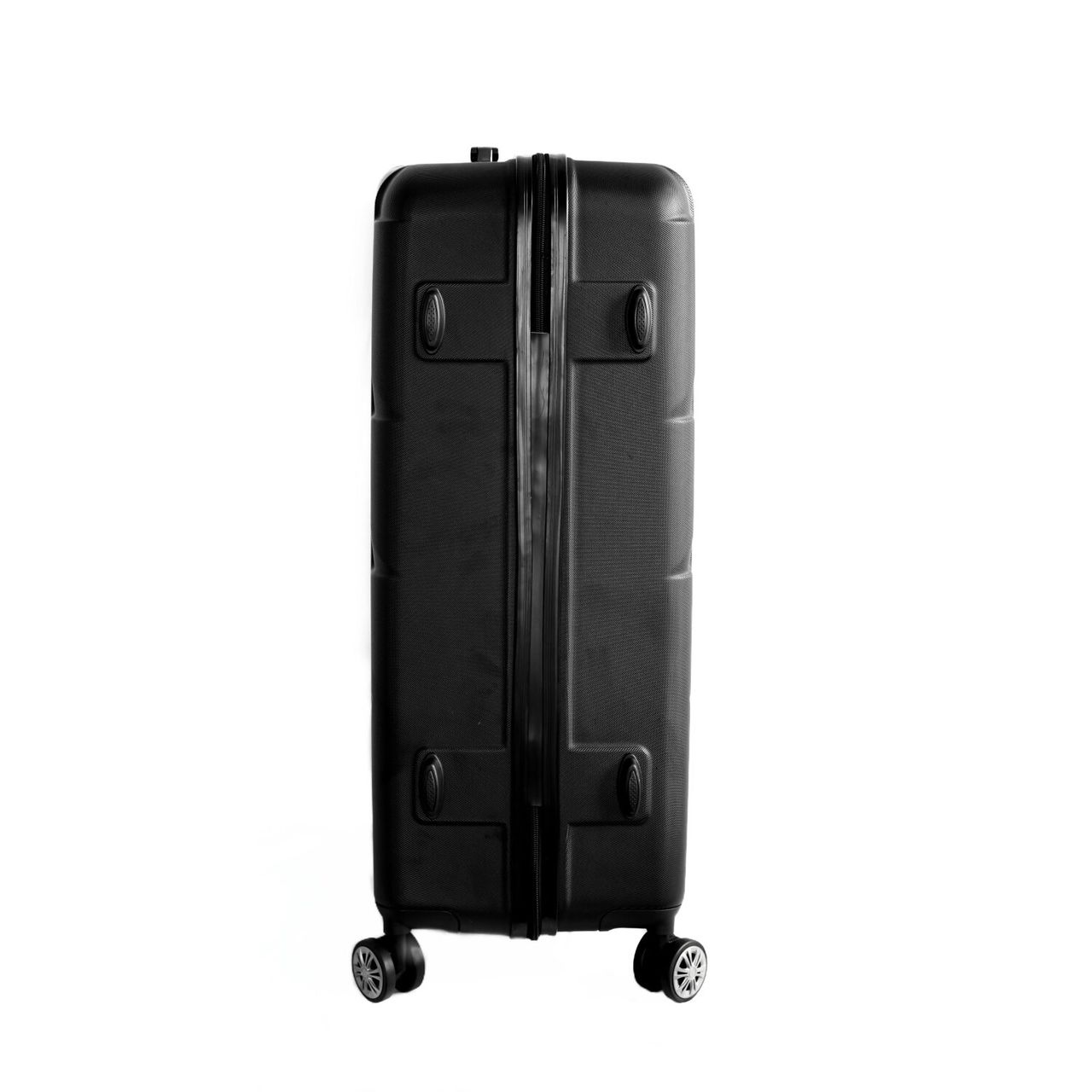 COFI 1453 3 Tlg. Koffer-Set Hartschale mit 4 Rädern in Schwarz 360° drehbar