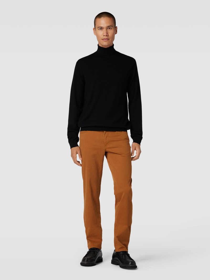 Hose im 5-Pocket-Design Modell 'Cadiz' in cognac