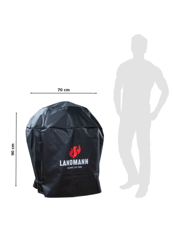 Landmann Wetterschutzhaube Premium - 90x70x70cm - schwarz günstig kaufen onesize