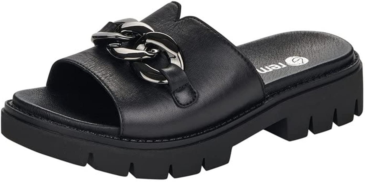 REMONTE Klassische Sandalen schwarz