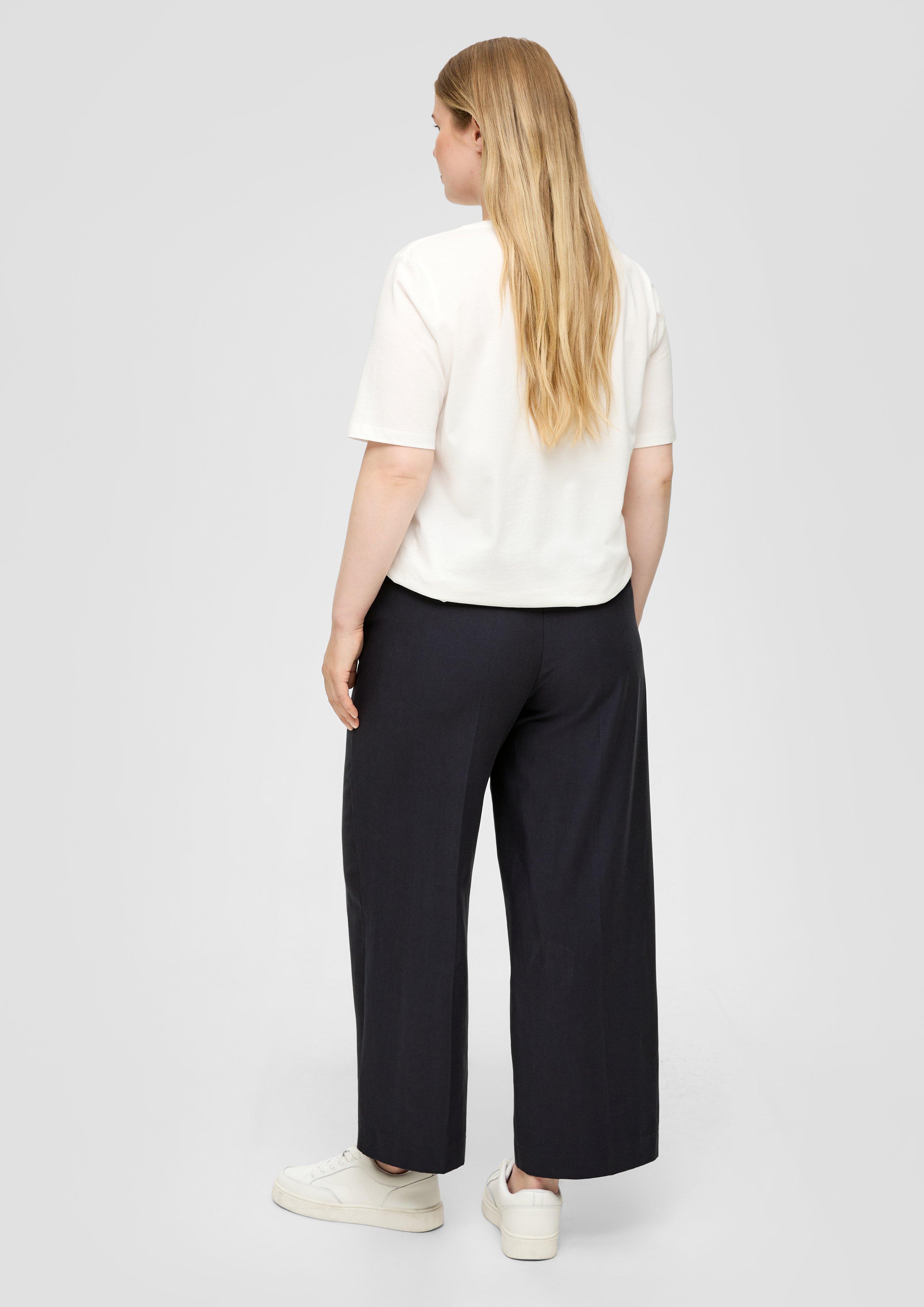 Regular: Twill-Hose aus Viskosemix  2136820-5959