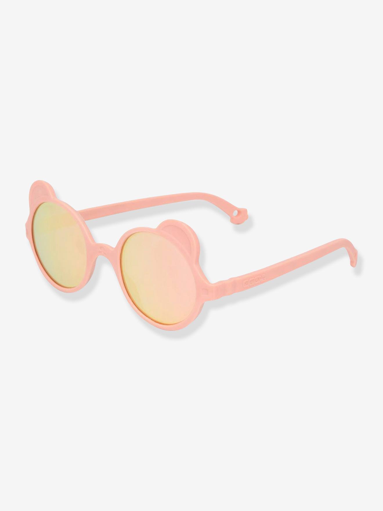 Lunettes de soleil Ourson 1-2 ans Ki ET LA rose clair uni
