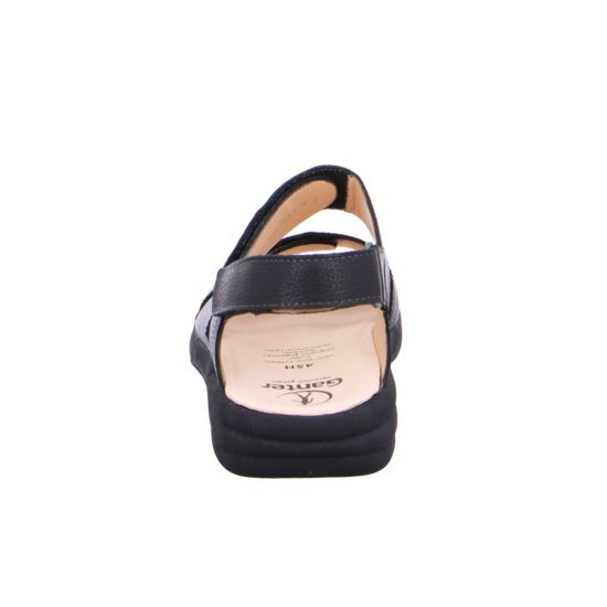 GANTER Komfort Sandalen schwarz