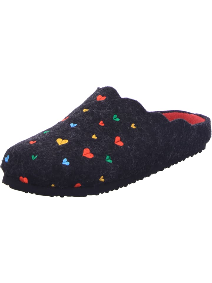 Supremo Pantoffel in schwarz günstig kaufen
