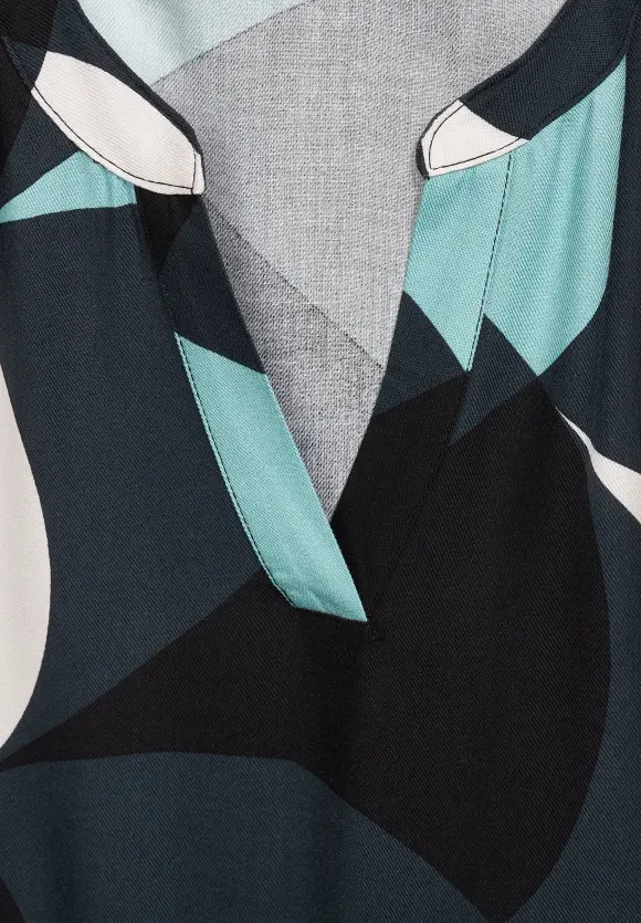 Street One Viskose Kleid mit Print