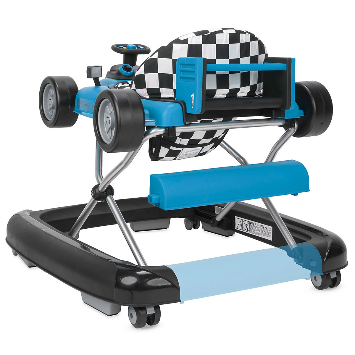 Lauflernhilfe Lauflernwagen Gehfrei 2 in1 mit Sound LITTLE SPEEDSTER 70 x 62 x 40 cm