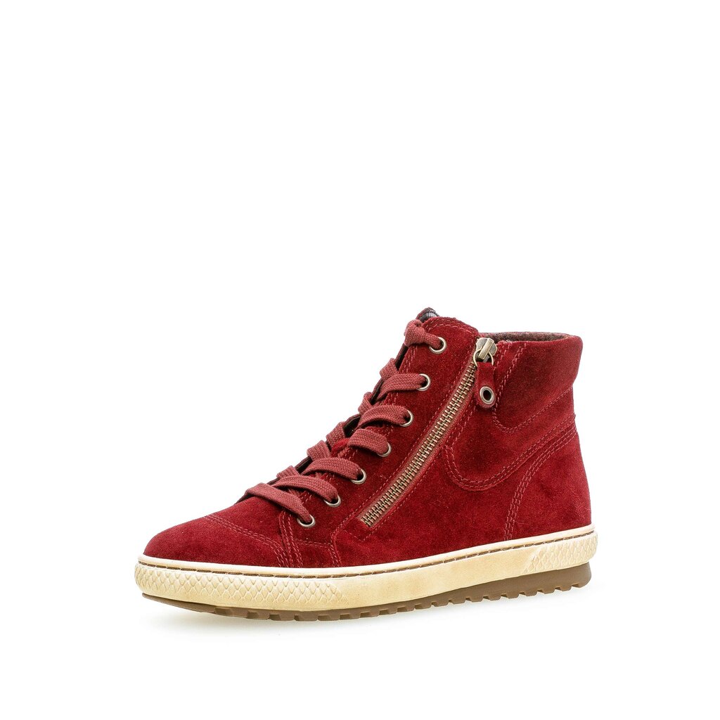 Gabor fashion Schnürstiefelette rot