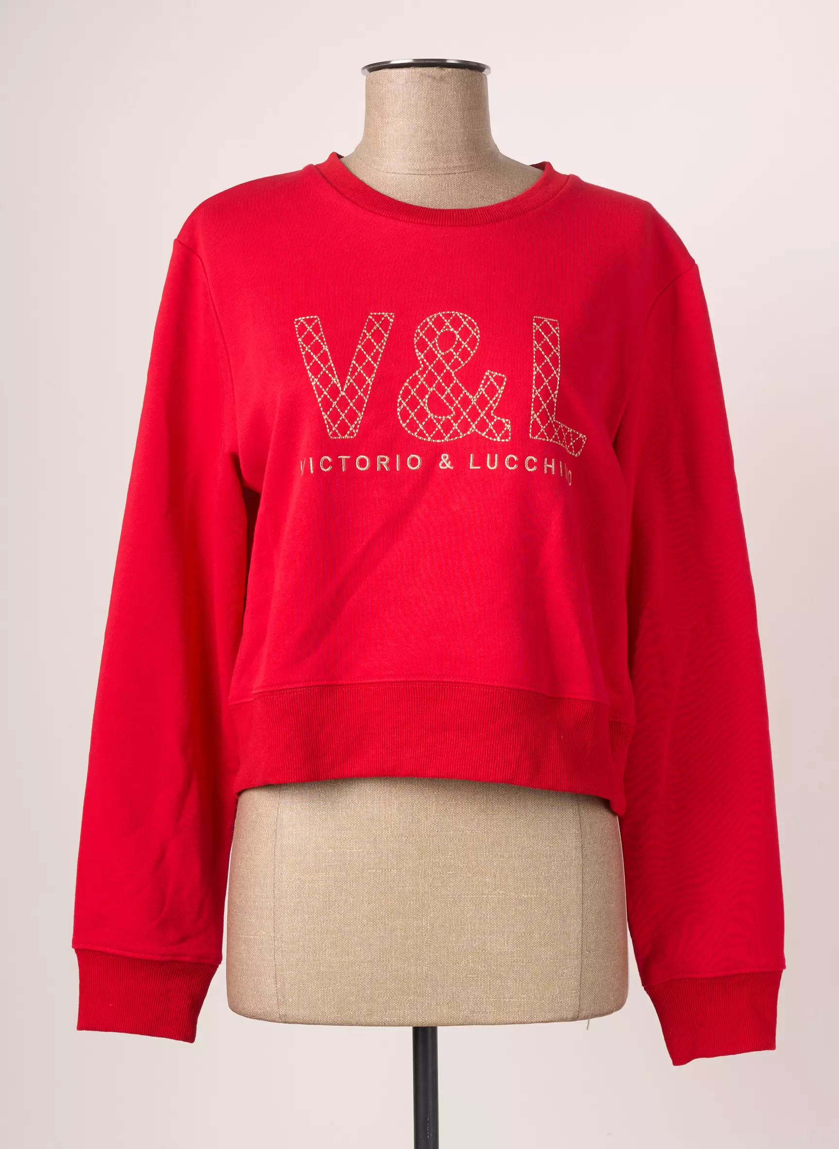 Victorio   Lucchino Sweats Femme couleur rouge
