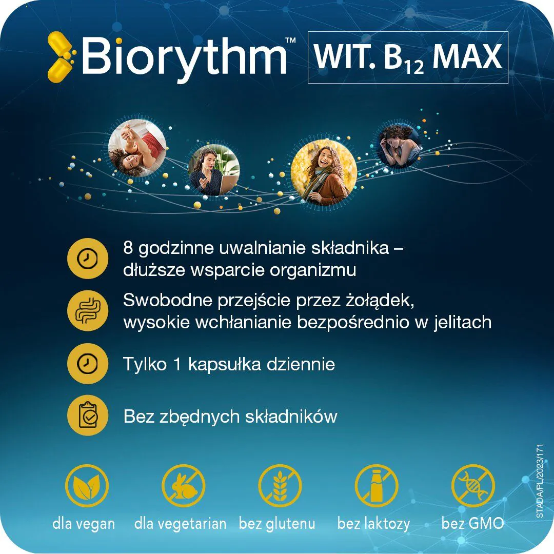 Bioritam vitamin B12 Max, kapsule