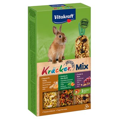 Vitakraft Zwergkaninchen-Kräcker Trio-Mix