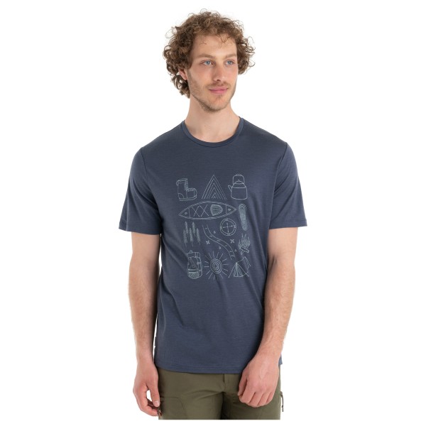 Icebreaker - 150 Tech Lite II S/S Tee Camp Essentials - Merinoshirt