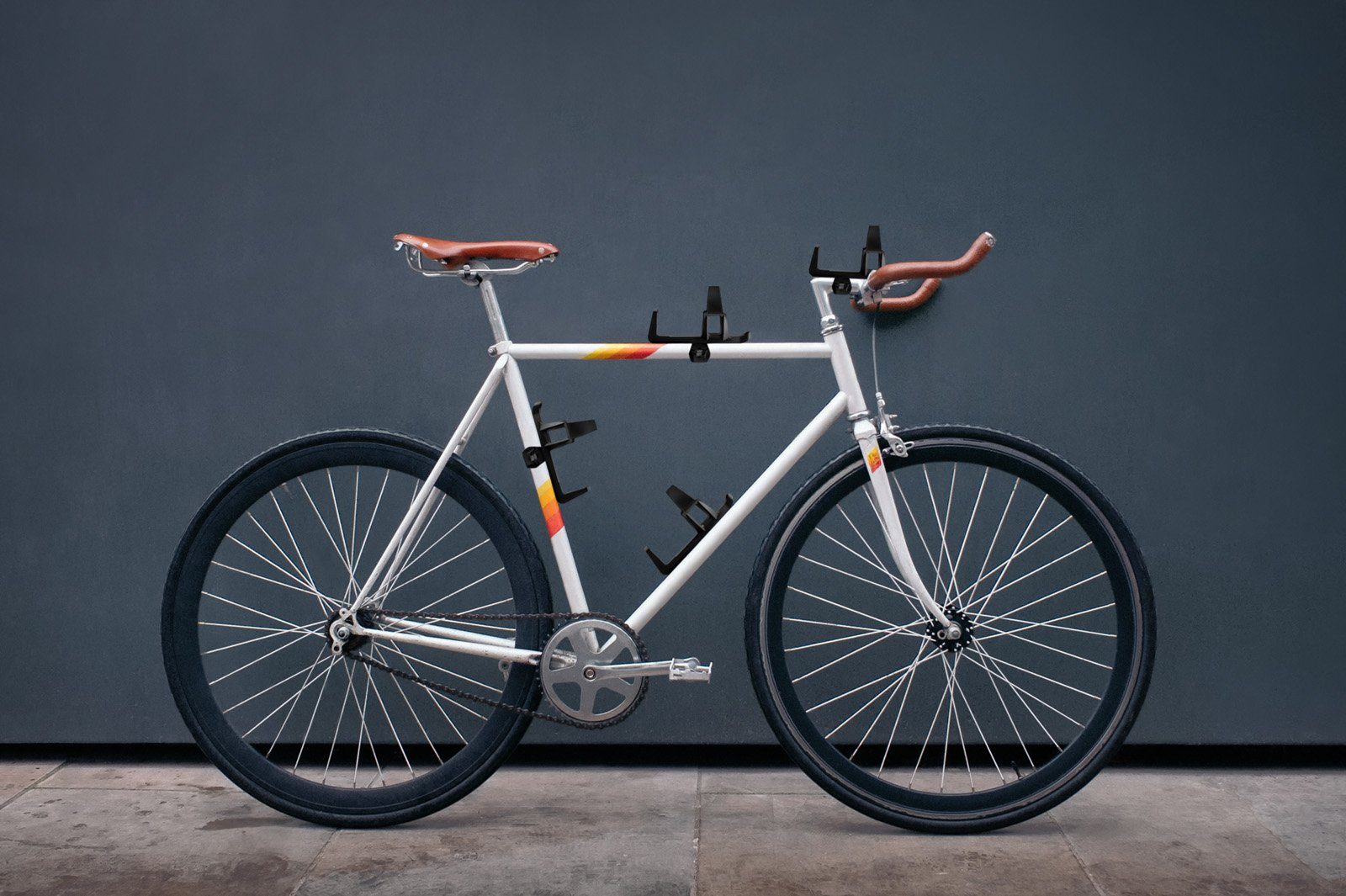 PRECORN Fahrrad-Flaschenhalter Getränkehalter in schwarz Flaschenhalterung Trinkflaschenhalterung