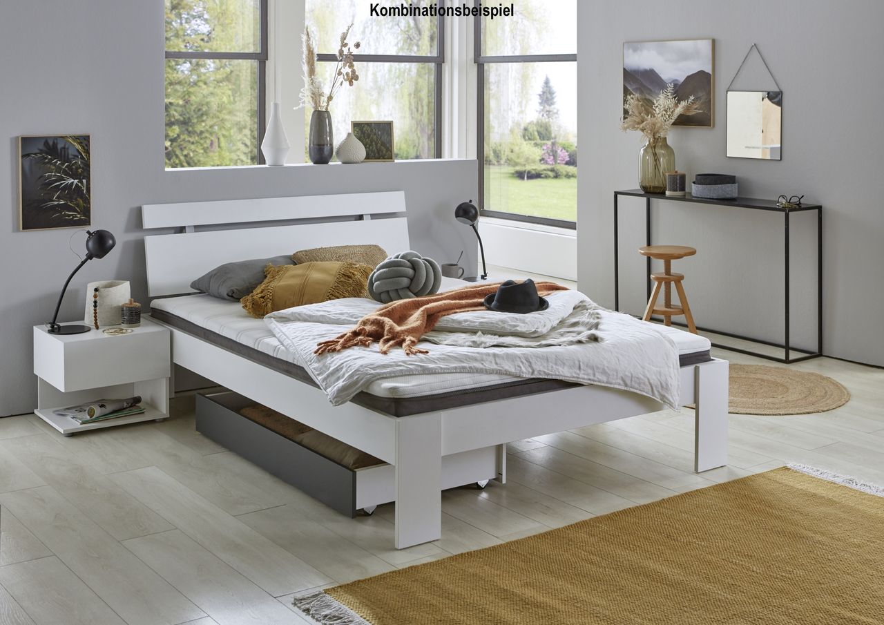 Relita Futonbett Lian, LF 140 x 200 cm, inkl. Kopfteil Lian