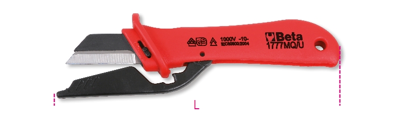 Beta 017770011 1777MQ/U Afisoleringskniv, isoleret