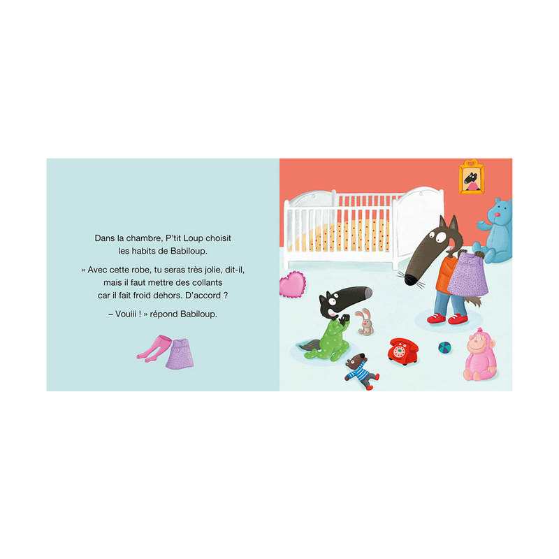 Livre P'tit loup aime sa petite soeur - Auzou