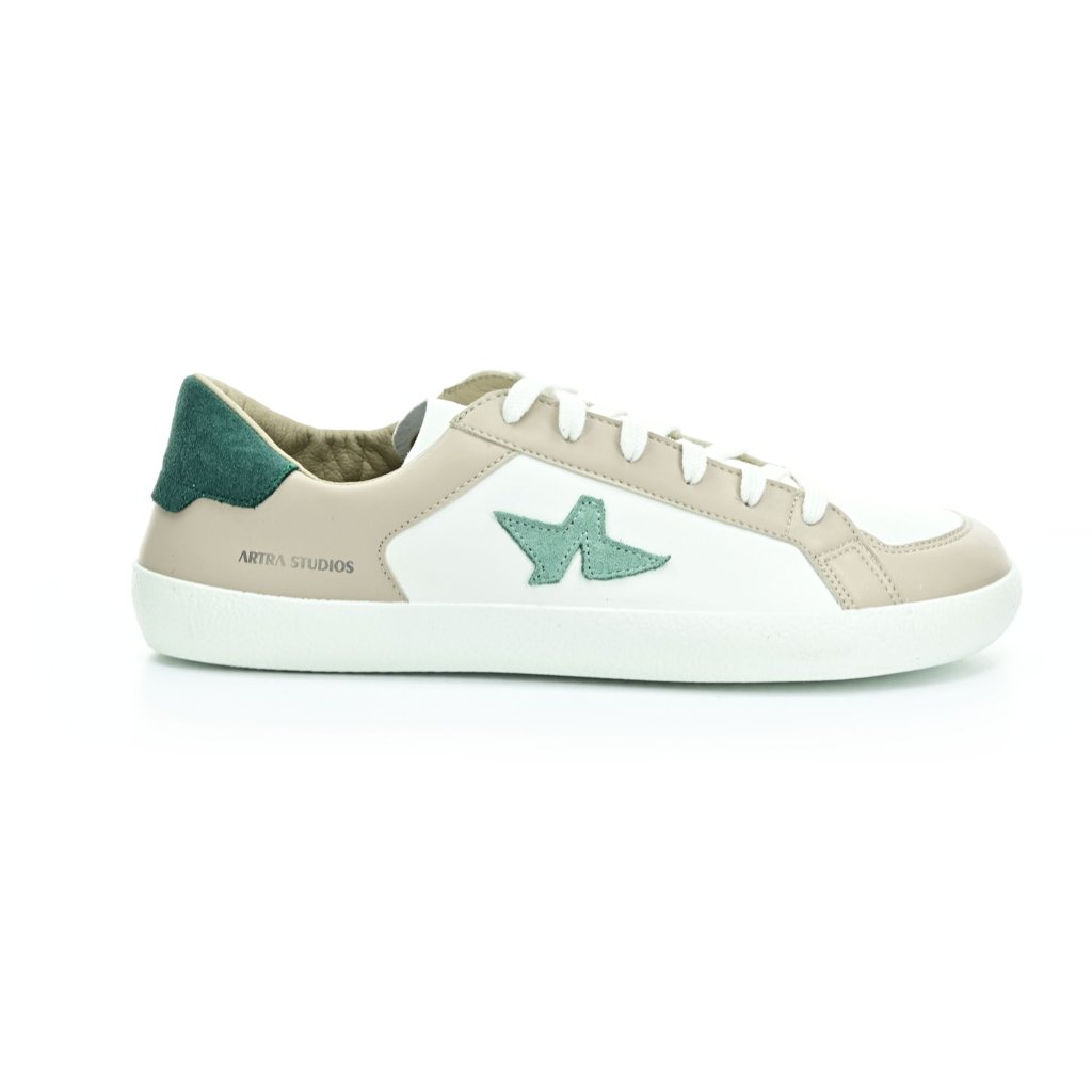 Artra Studios Orbit White/Beige/Green Barfußschuhe