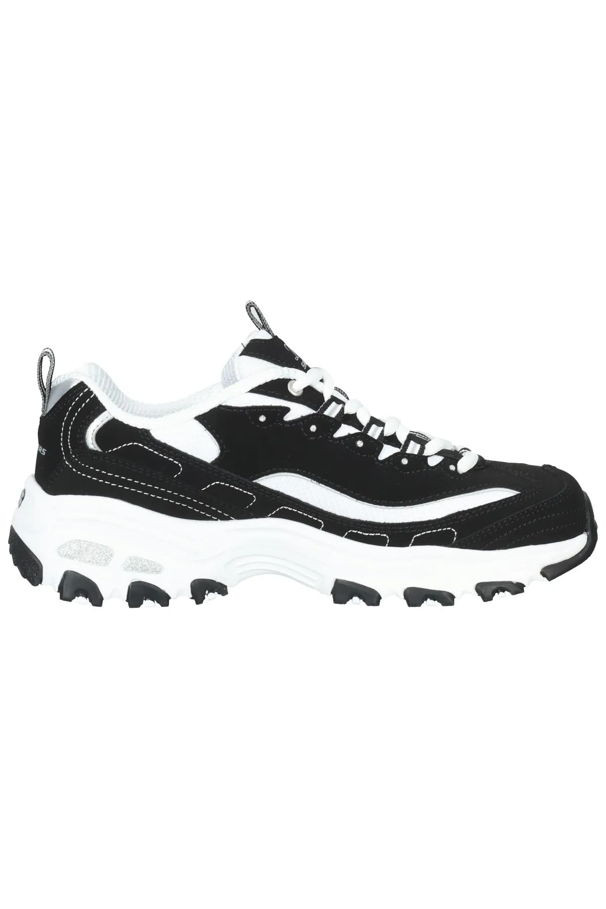 SKECHERS  Flacher Schuh - Schwarz - Flacher Absatz