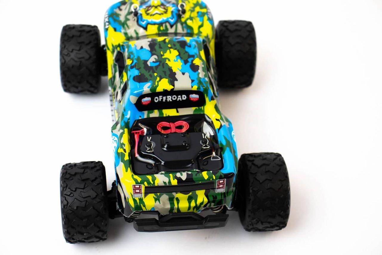 Blijr Blij´r Beast Blue ferngesteuertes RC Auto 45 km/h, 1:18, 2 Akkus, Allrad, 100m, Monstertruck