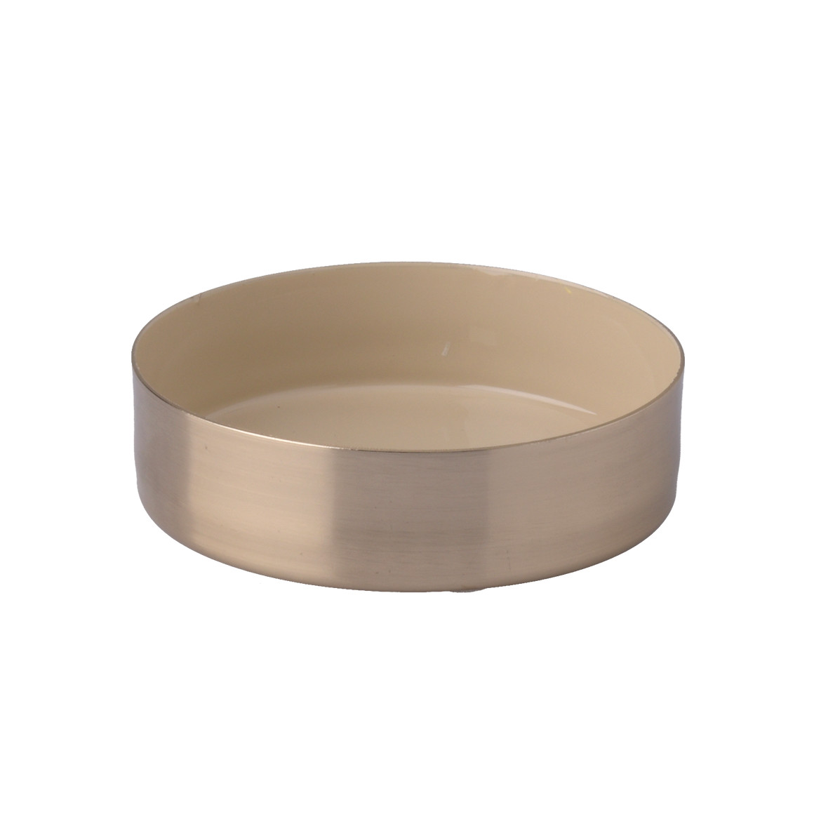 Kleines Deko-Tablett in Gold-Optik