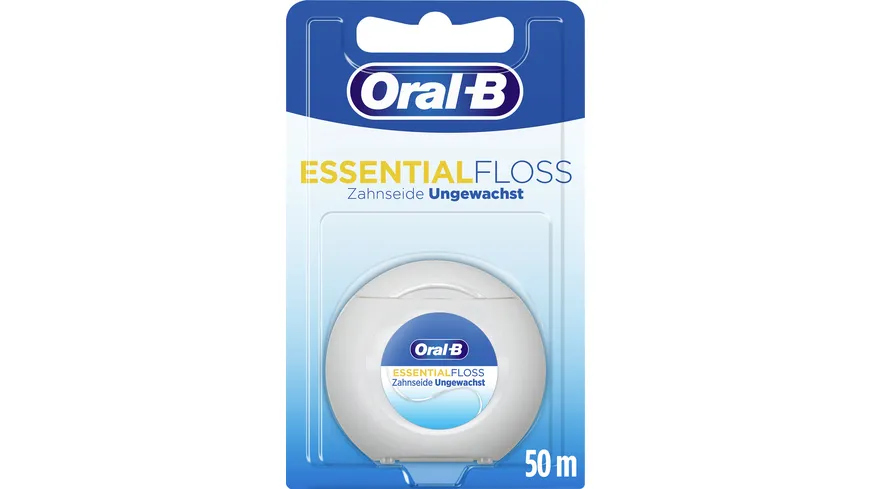 Oral-B Zahnseide Essential Floss ungewachst 50m 50 m