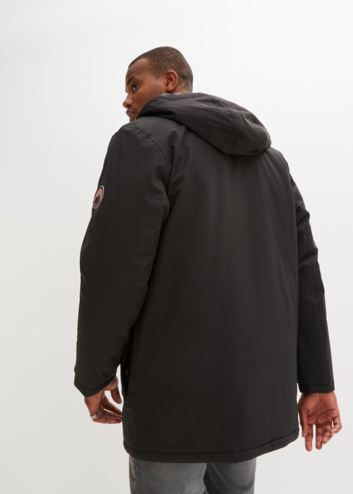Hybrid-Thermo-Outdoorjacke mit Steppfutter