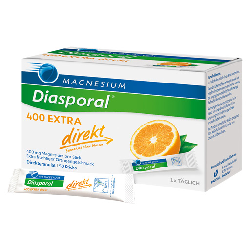 MAGNESIUM-DIASPORAL 400 Extra direkt D.-granulat  50 St  Granulat