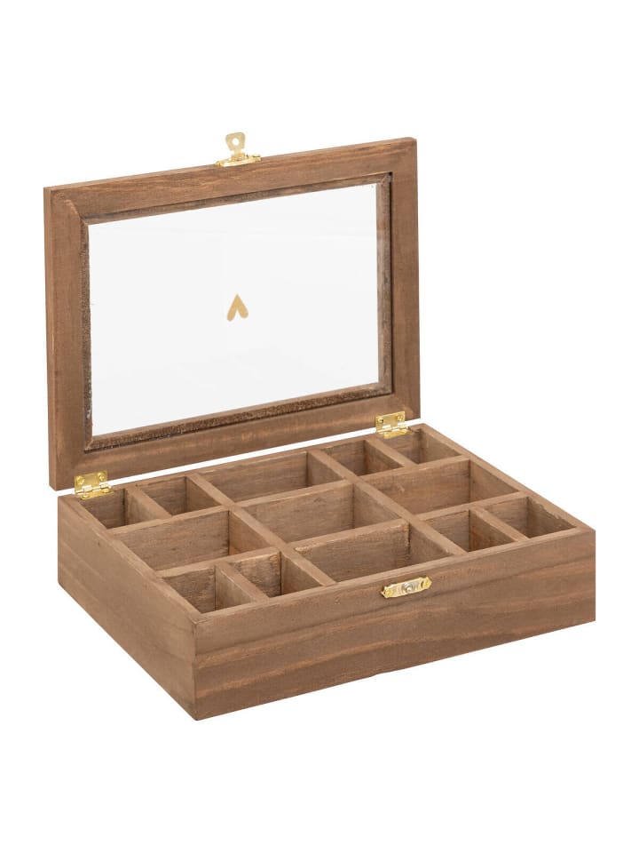 Atmosphera Créateur d'intérieur Schmuckkasten in braun günstig kaufen onesize