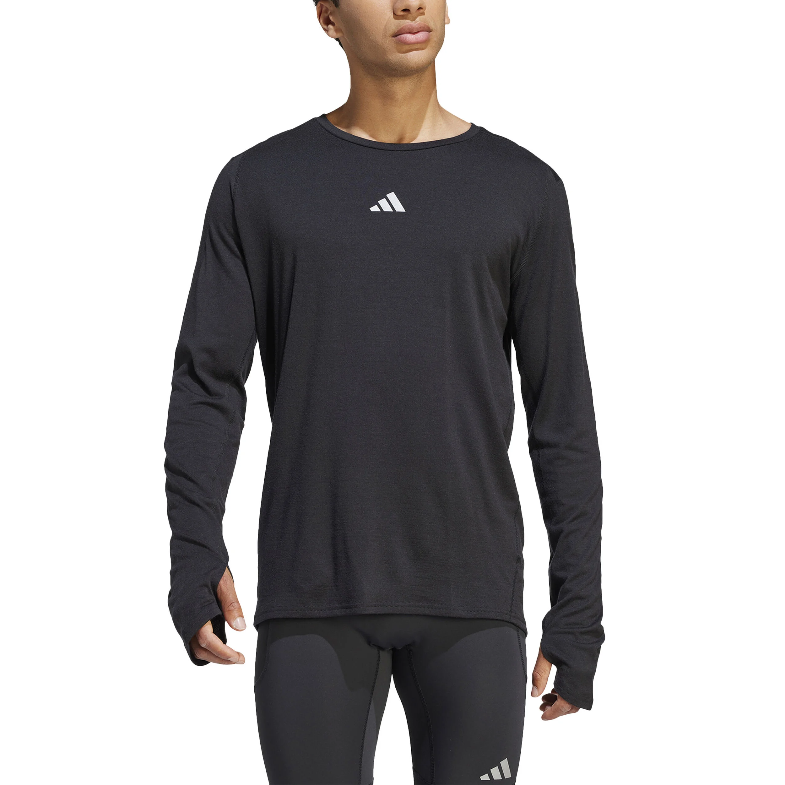 Ultimate Cold Ready Merino Longsleeve Herren - Schwarz