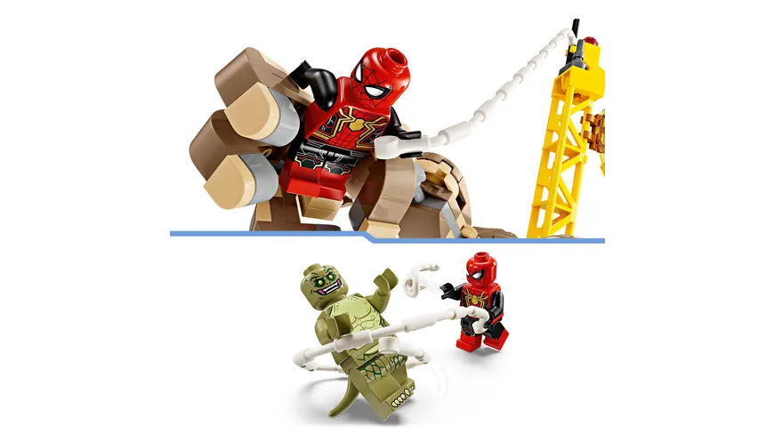 LEGO Marvel 76280 Spider-Man vs. Sandman: Showdown, Superhelden-Spielzeug