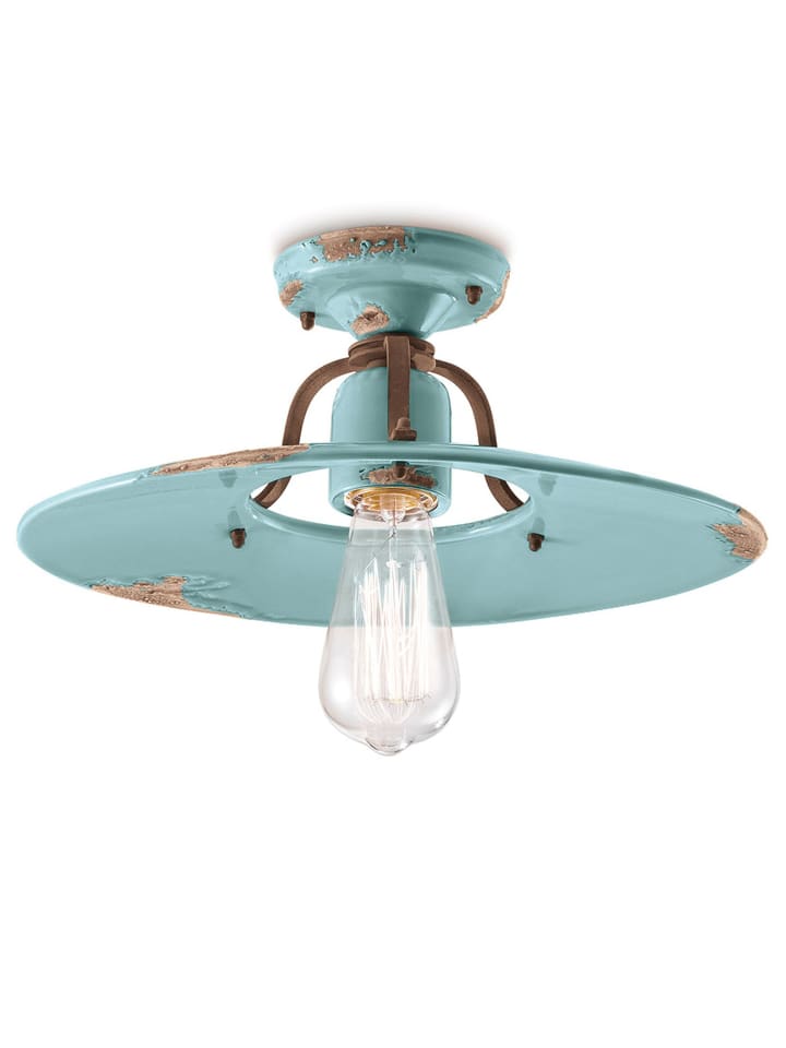 Licht-Erlebnisse Deckenlampe in Hellblau Shabby Antik günstig kaufen onesize
