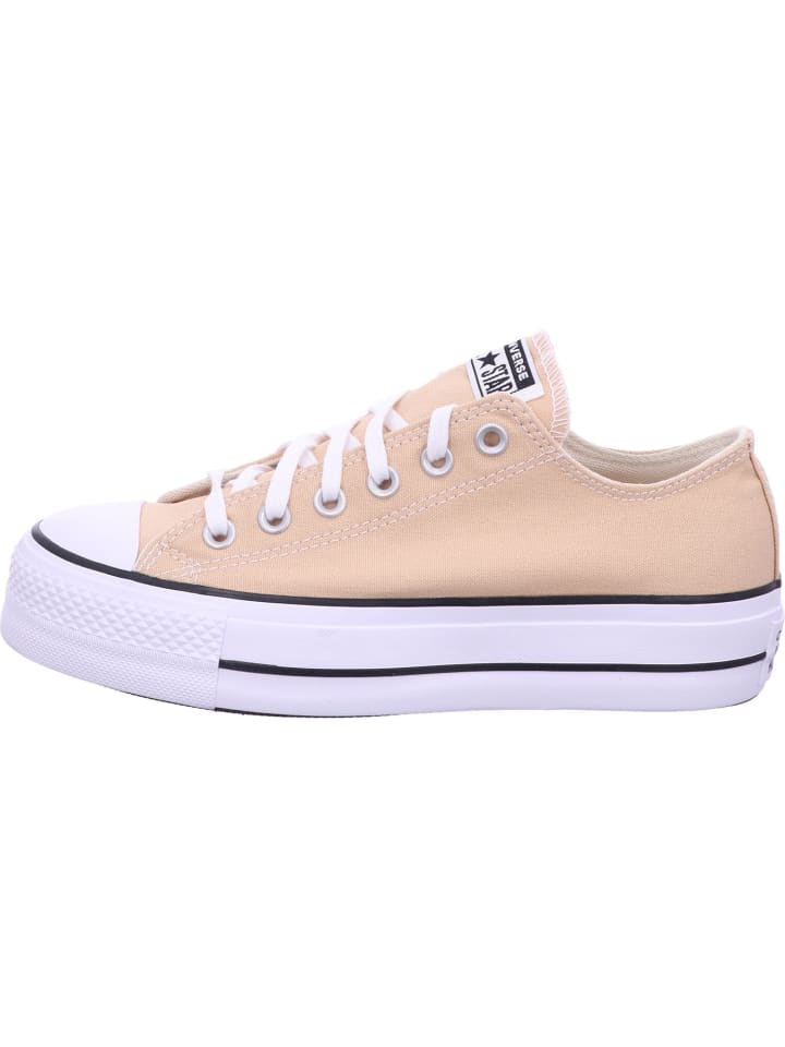 Converse Damen- Schnürschuhe  in Beige günstig kaufen