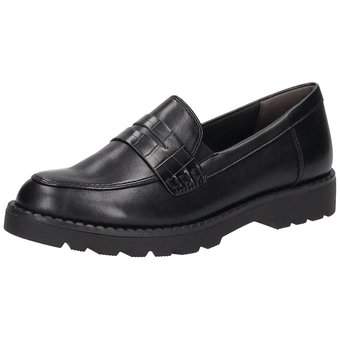 Tamaris Loafer in schwarz