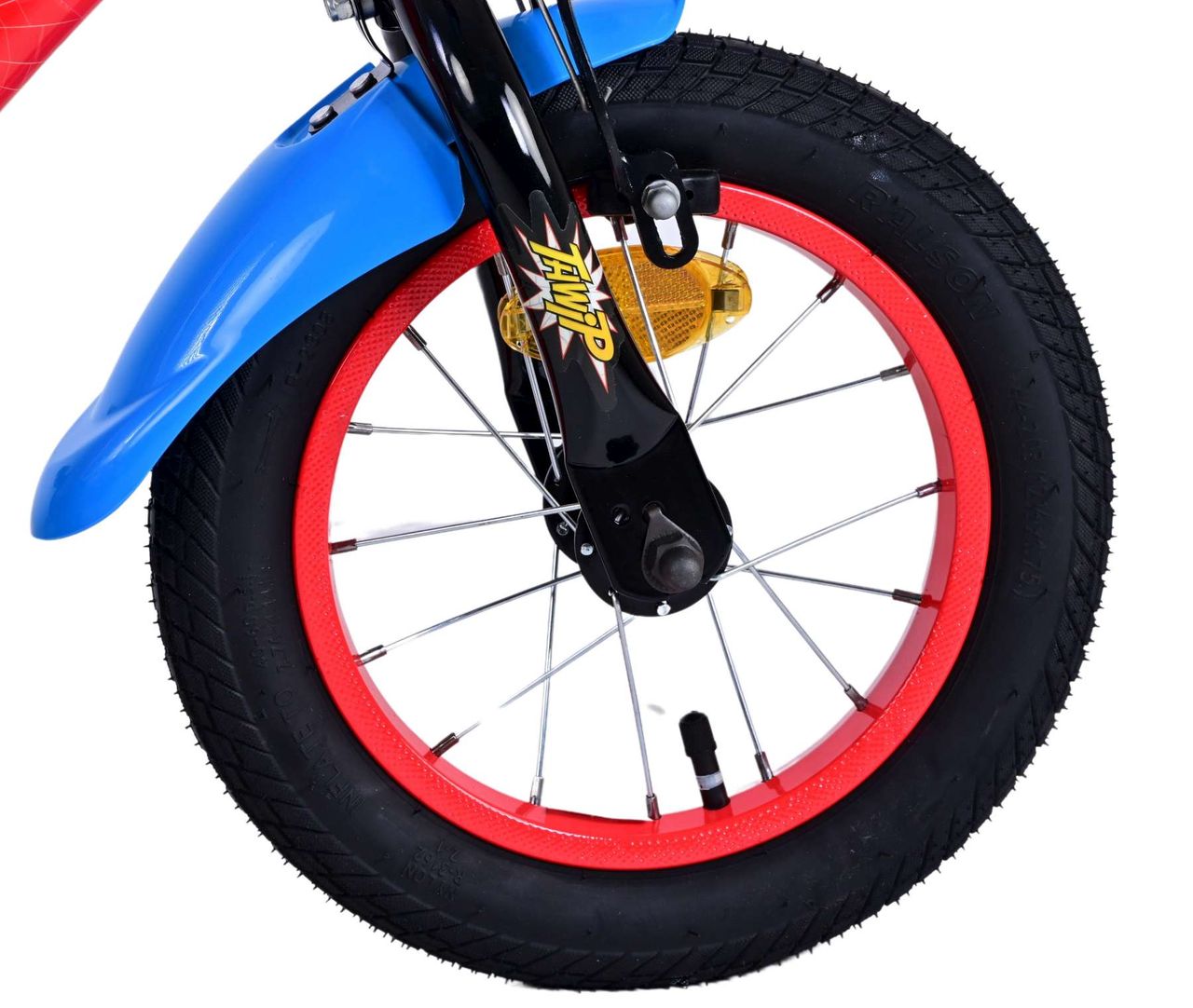 Spiderman Volare Ultimate Marvel Spiderman 12 Zoll Kinderfahrrad Blau/Rot