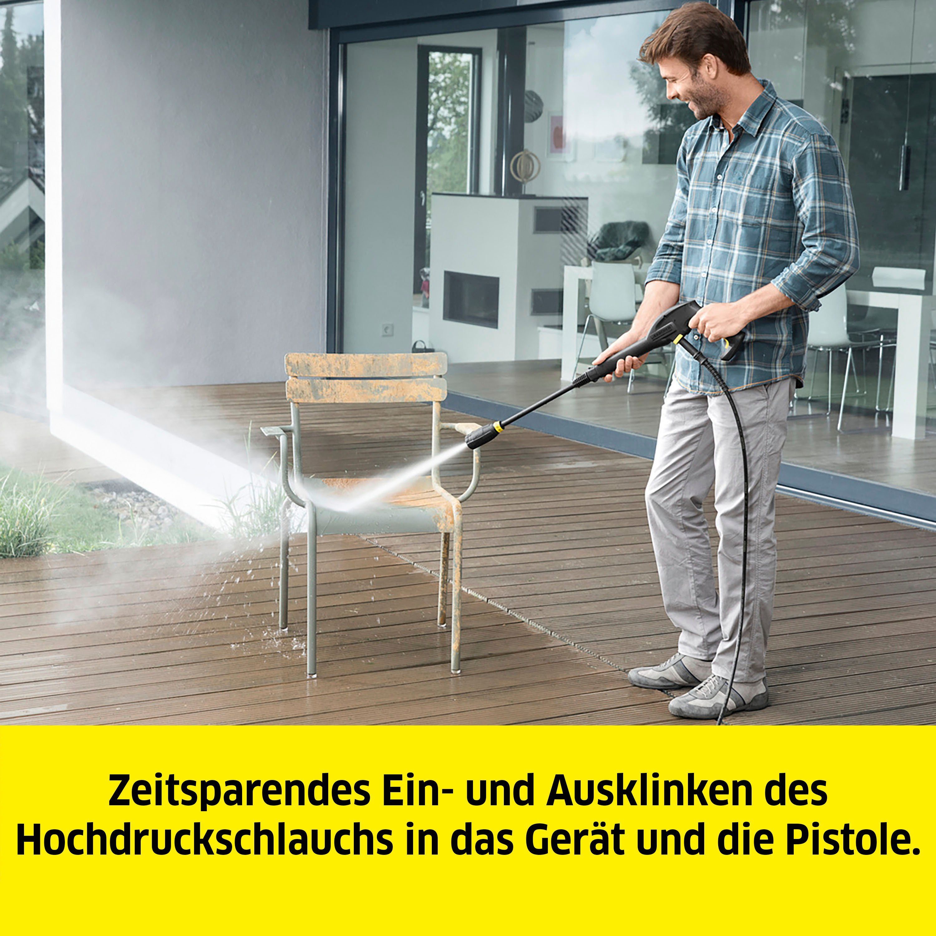 KÄRCHER Hochdruckreiniger K 2 Power Control, Druck max: 110 bar, Fördermenge max: 360 l/h, Home & Garden App-Unterstützung, Quick Connect