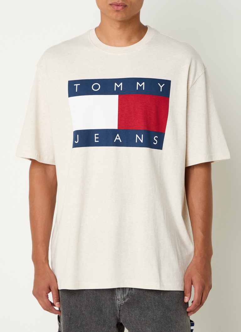 Tricou Tommy Hilfiger cu logo imprimat