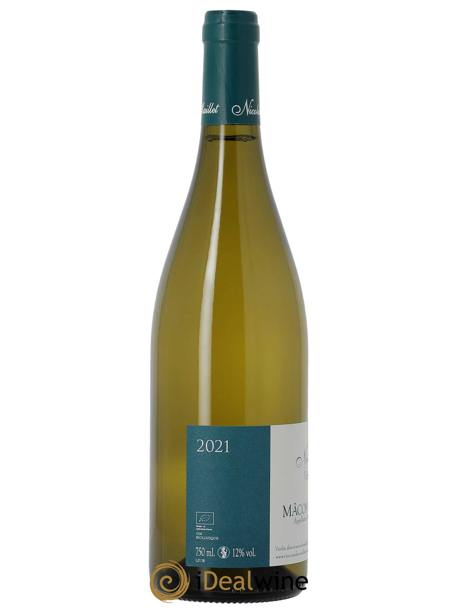 Mâcon Villages Nicolas Maillet  2021 - Lot de 1 Bouteille