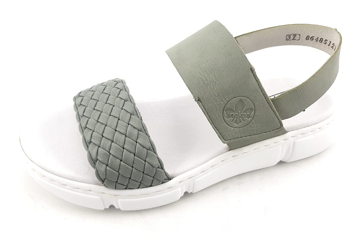 Rieker Woven 68983-52 Grün 52 mint