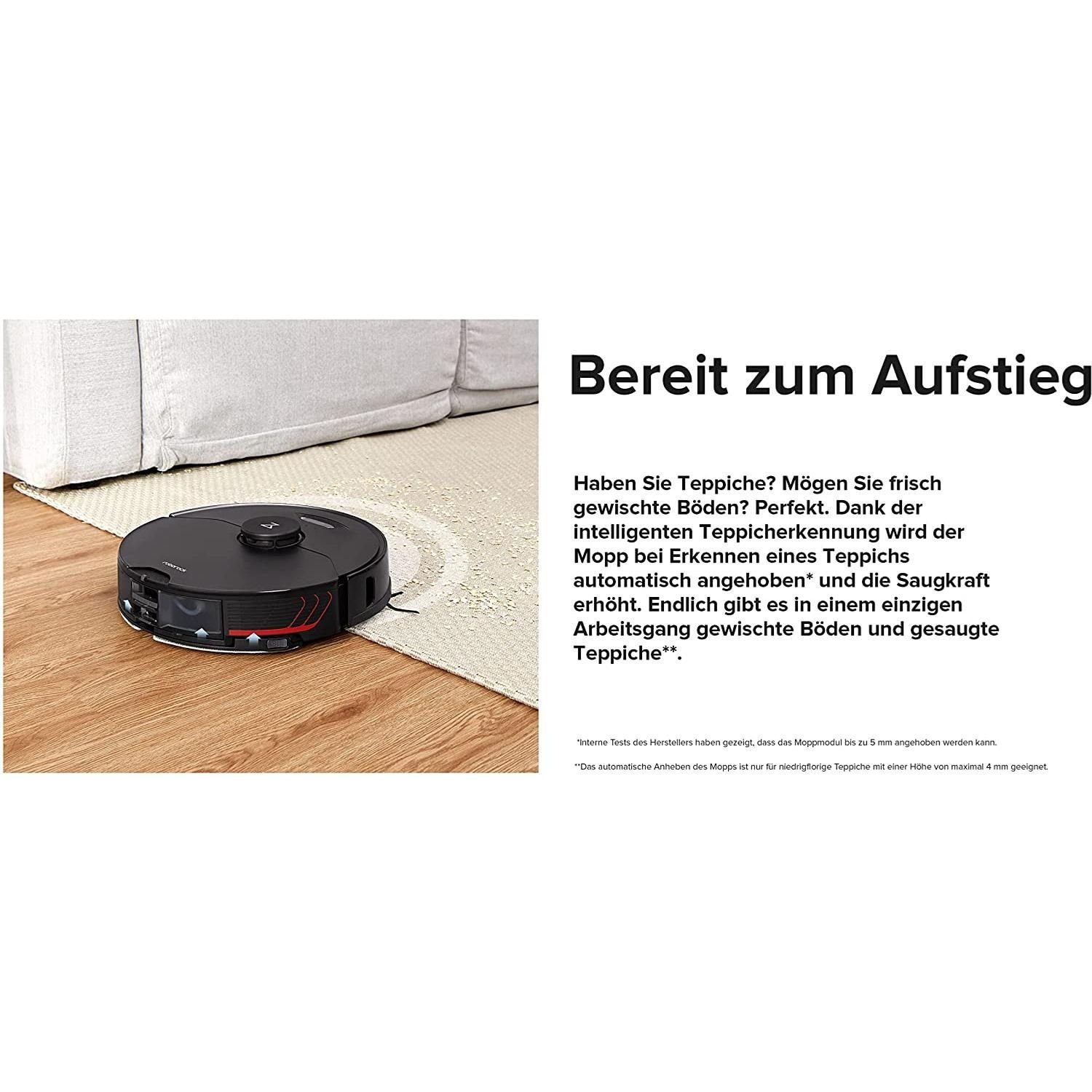 Roborock Akku-Hand-und Stielstaubsauger S7 MaxV Ultra Saug- & Wischroboter mit Absaugstation