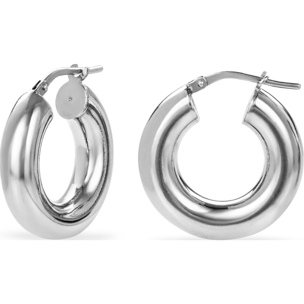 FAVS Créoles 925 Argent Boucles d'oreilles