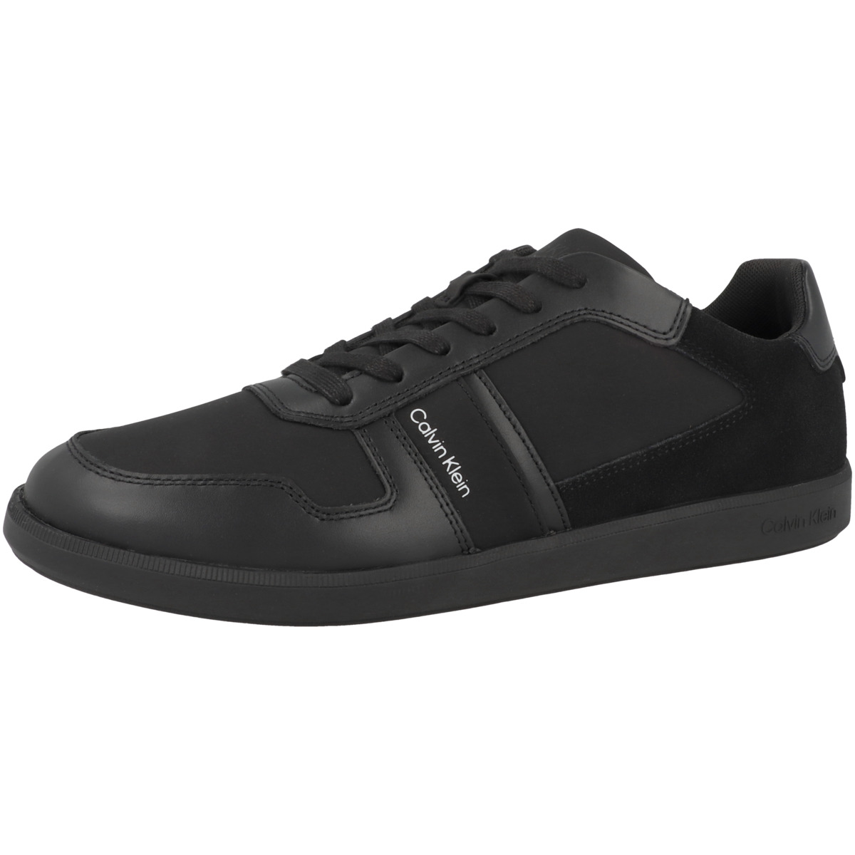 Calvin Klein Low Top Lace Up Mix Sneaker Low schwarz