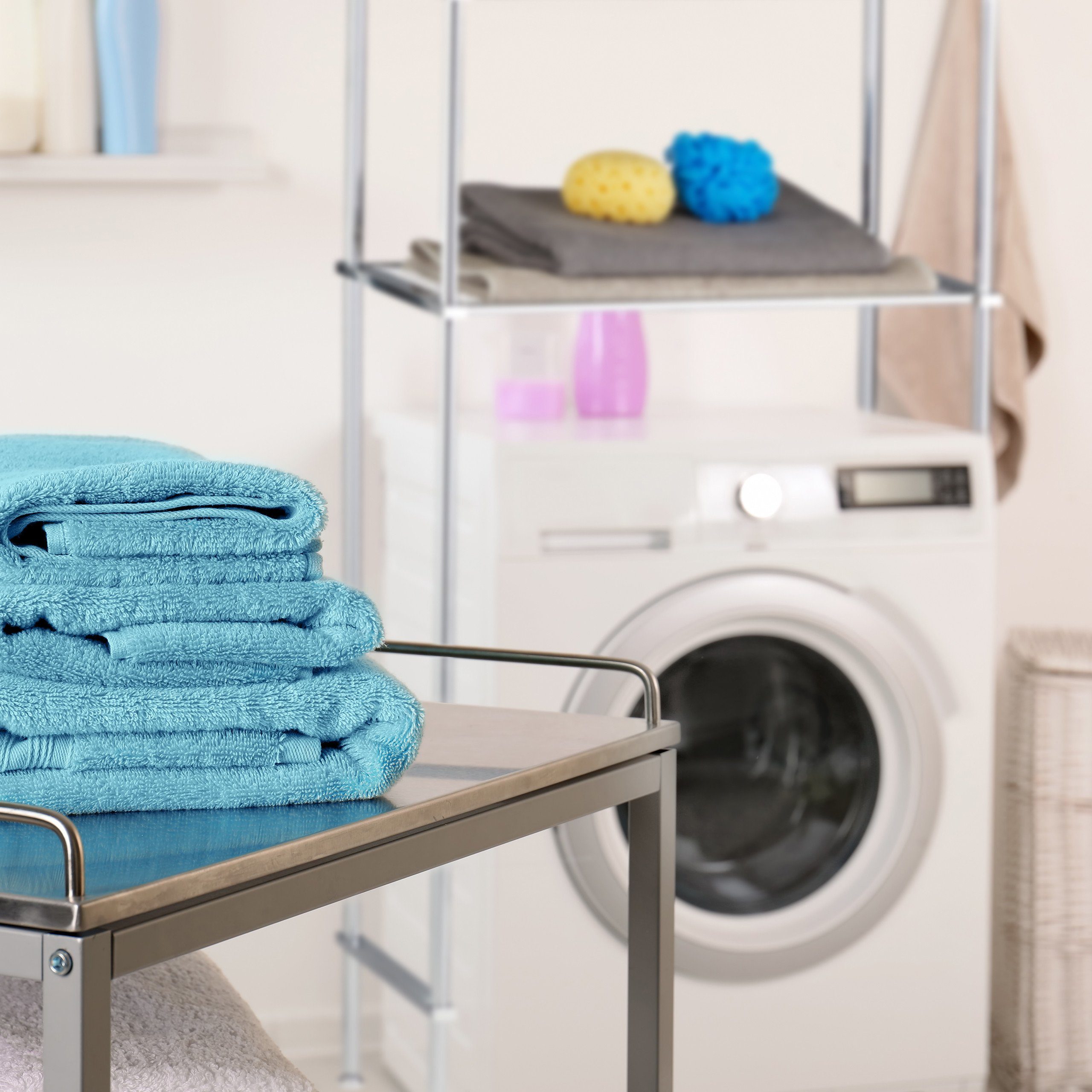 relaxdays Waschmaschinenumbauschrank Überbauregal Waschmaschine 3 Ablagen