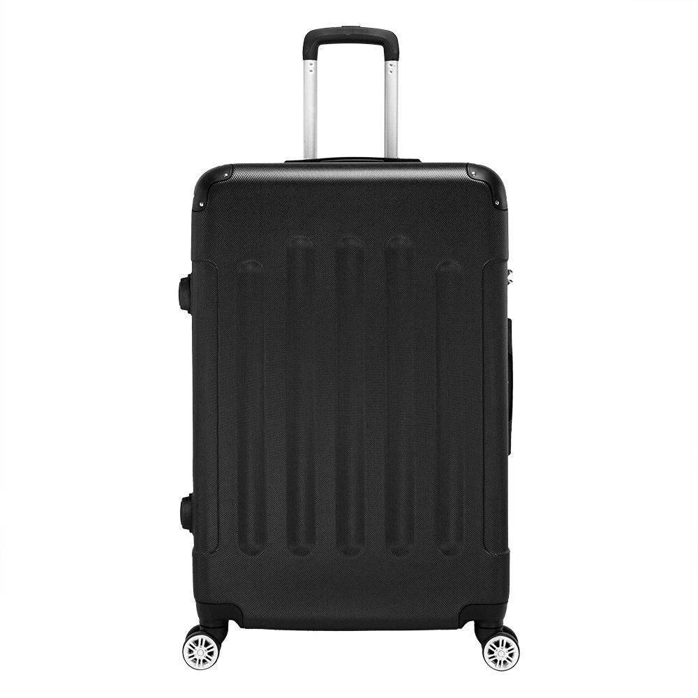 FCH Kofferset, 4 Rollen, 3 tlg Reisekoffer Set ABS-Trolley-Koffer