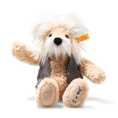 Einstein Teddybär, 28 cm, beige
