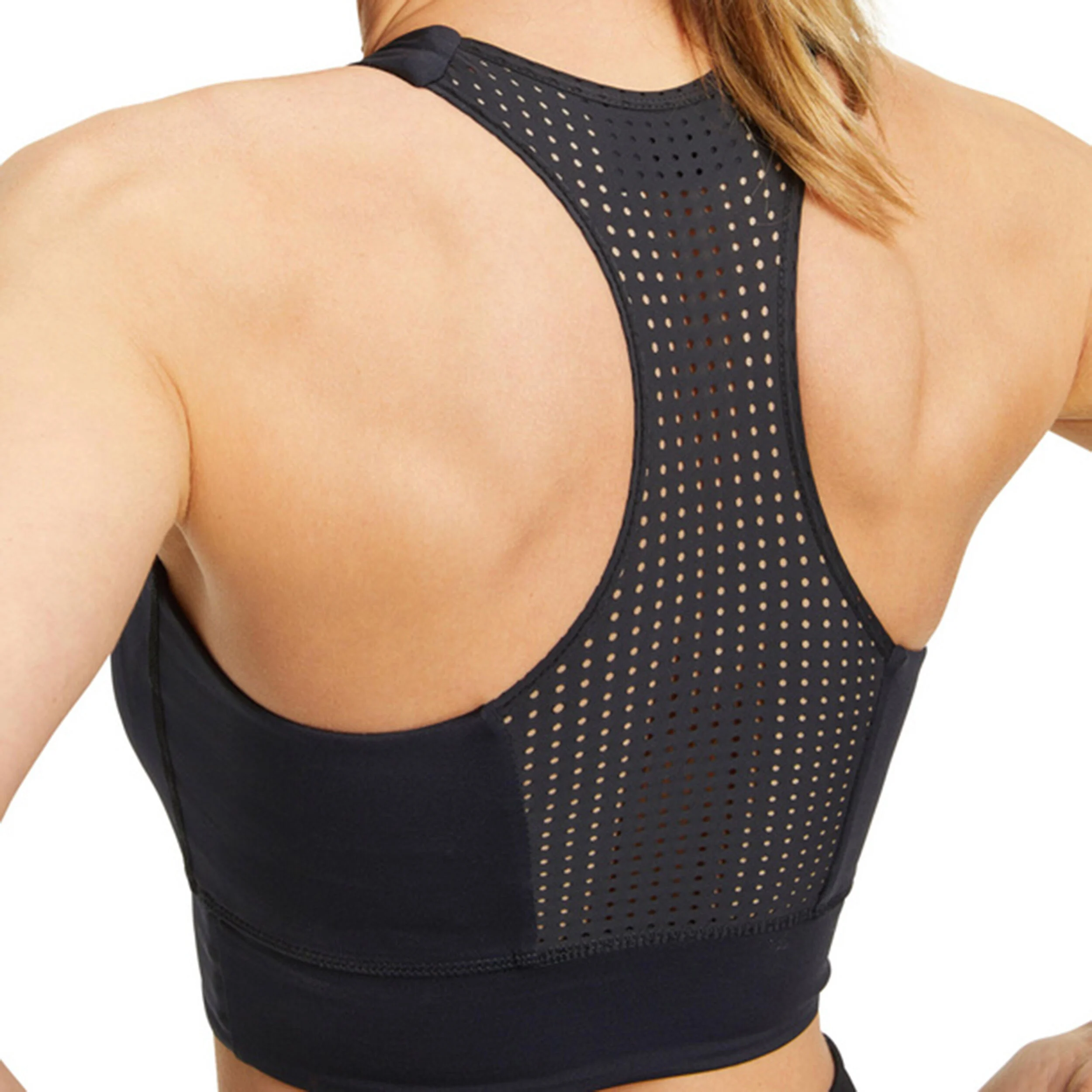 Core Sports Racer Sport-BH Damen - Schwarz
