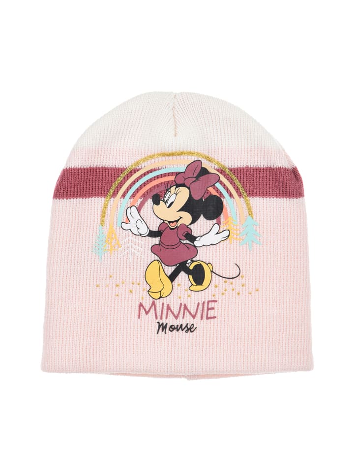 Disney Minnie Mouse Wintermütze Beanie in Rosa günstig kaufen 48