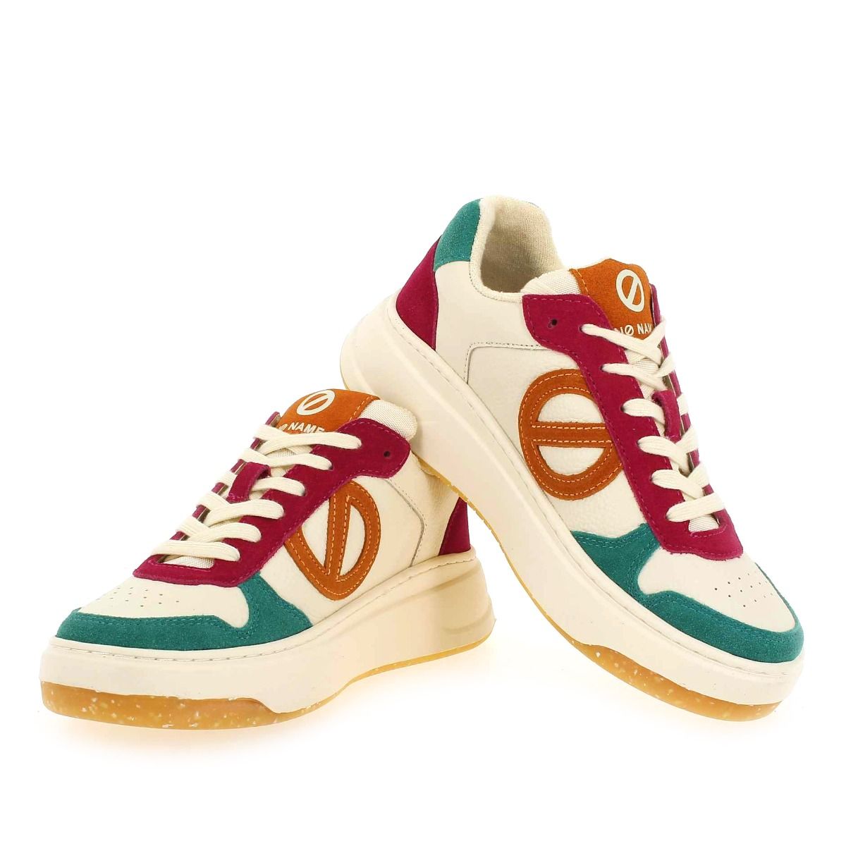 No Name  BRIDGET SNEAKER H23 - Blanc Multi