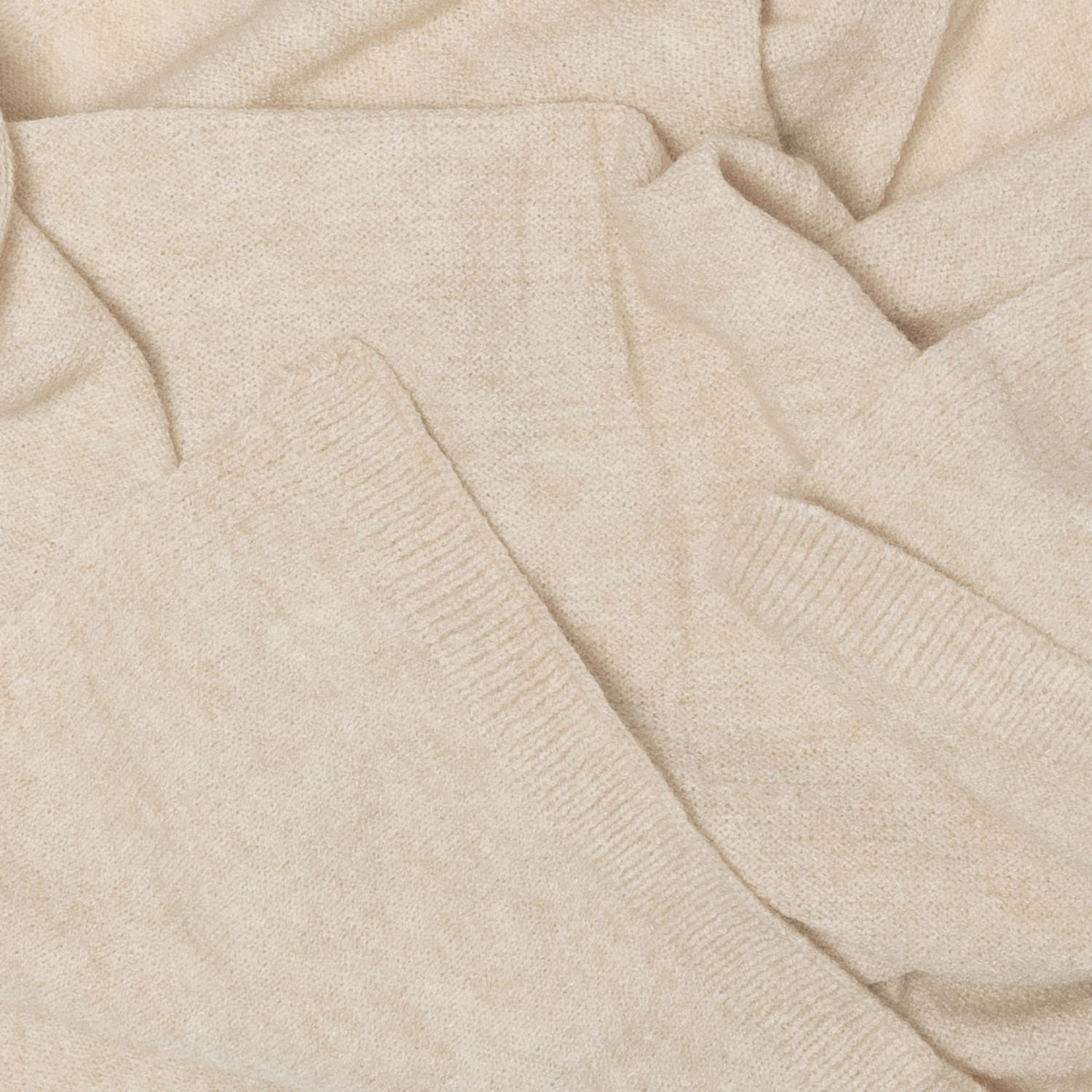 Grande écharpe beige