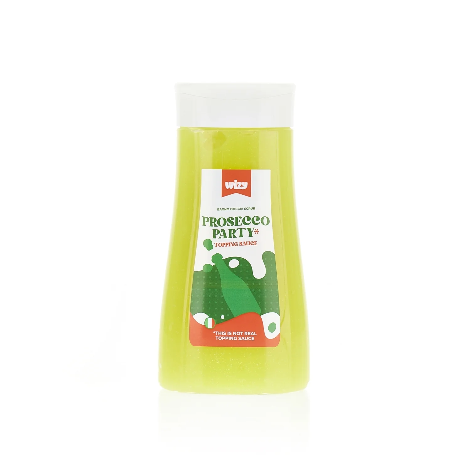 Prosecco Party Topping Sauce Body Bath & Shower Scrub - Exfoliating, Bath & Shower