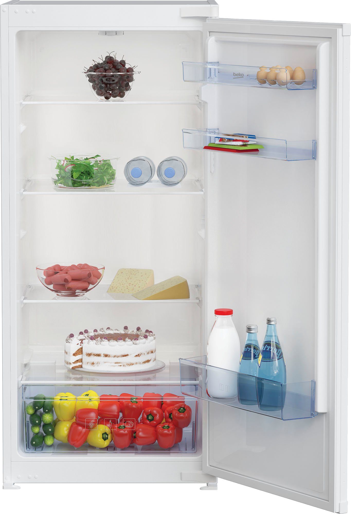 BEKO Einbaukühlschrank BLSA210M3SN, 121,5 cm hoch, 54 cm breit