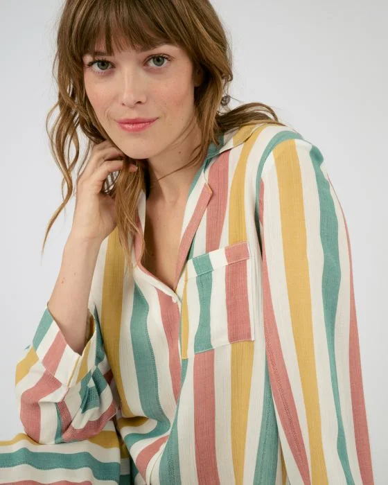 Chemise de nuit forme liquette fluide